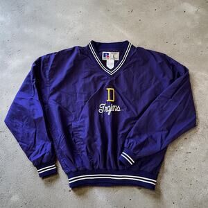 Men’s L Russell Athletics Purple Trojans Windbreaker